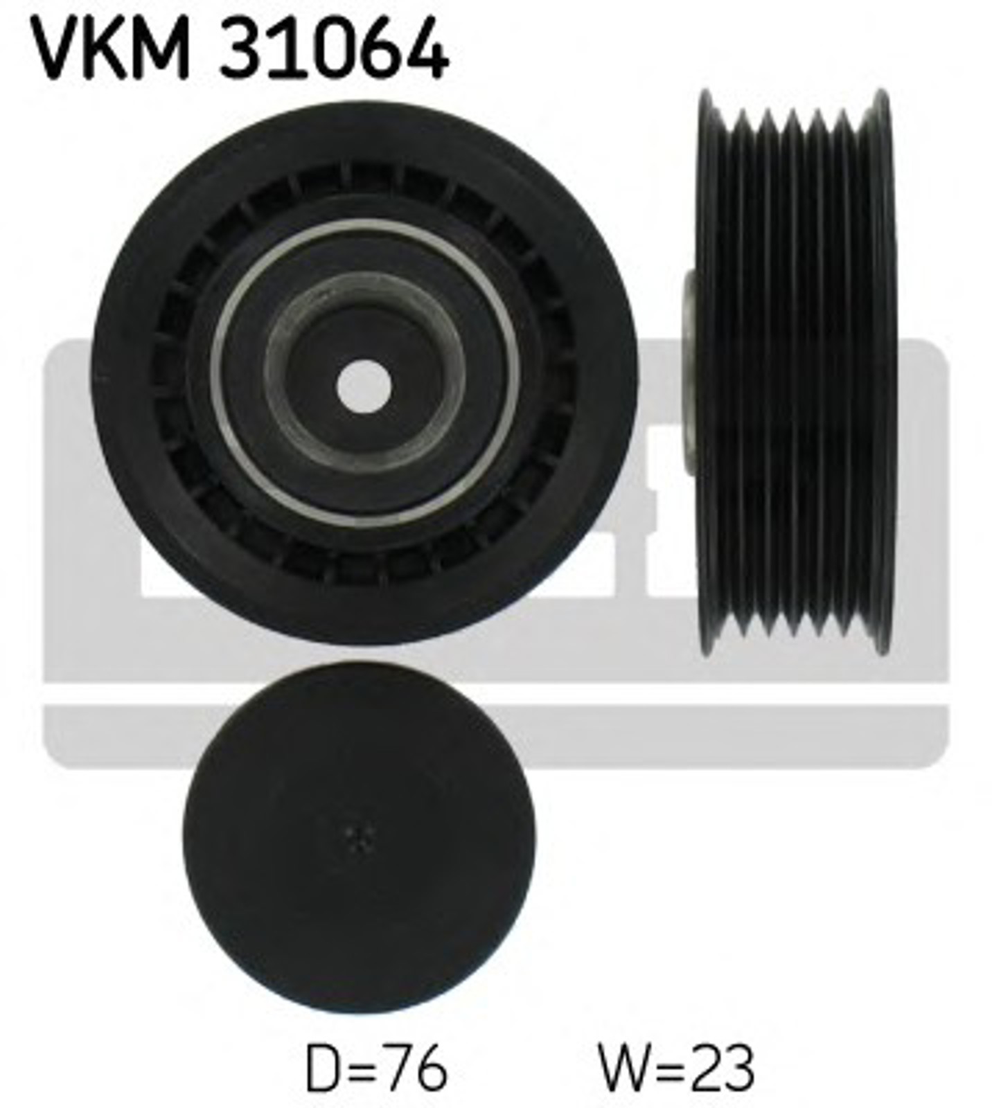 Ролик приводного ремня SKF VKM31064