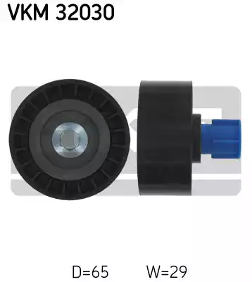Ролик поликлинового ремня SKF VKM32030