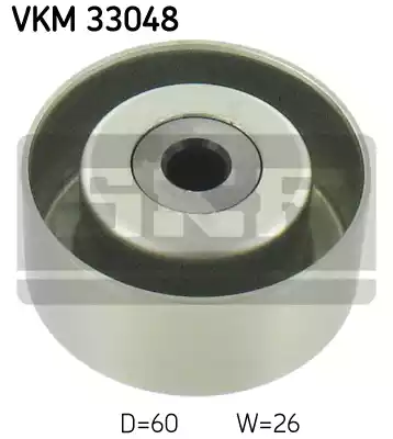 Ролик поликлинового ремня SKF VKM33048