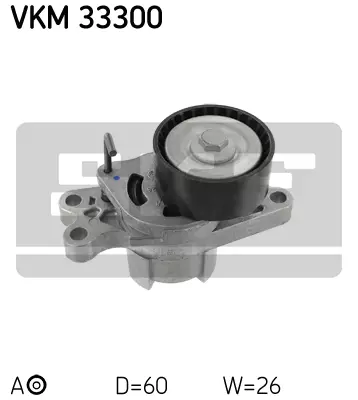 VKM33300 SKF Ролик приводного ремня