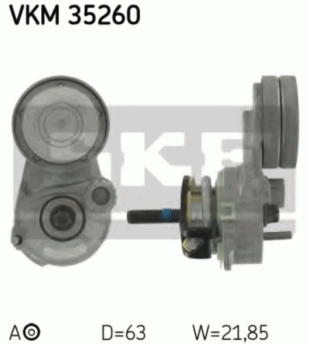 Натяжитель приводного ремня SKF VKM35260