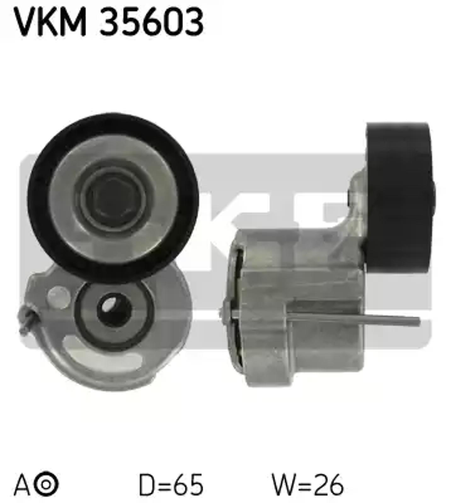 Ролик приводного ремня SKF VKM35603