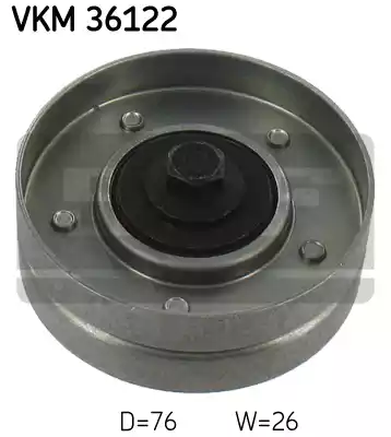 Ролик поликлинового ремня SKF VKM36122