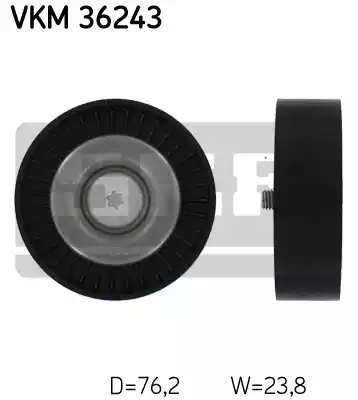 Ролик приводного ремня SKF VKM36243