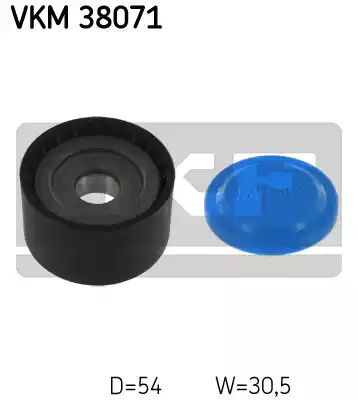 Ролик приводного ремня SKF VKM38071