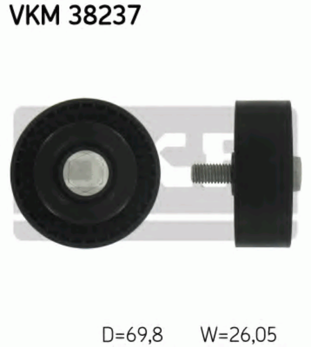 Ролик приводного ремня SKF VKM38237