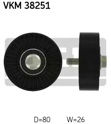 Ролик приводного ремня SKF VKM38251