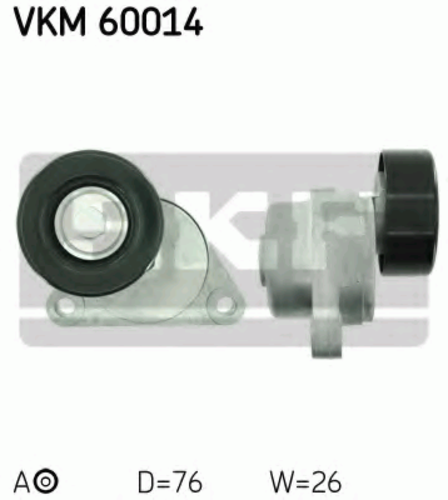 VKM60014 SKF Ролик приводного ремня