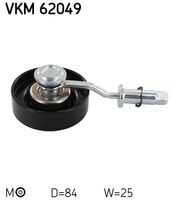 Ролик натяжителя поликлинового ремня SKF VKM62049