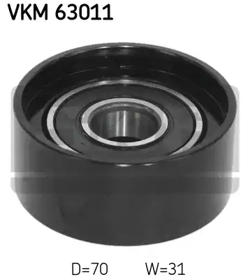 Ролик промежуточный поликлинового ремня SKF VKM63011