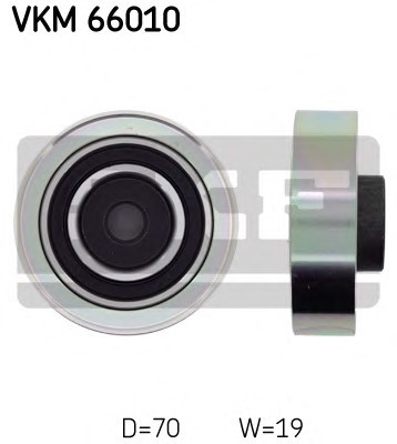 Ролик поликлинового ремня SKF VKM66010