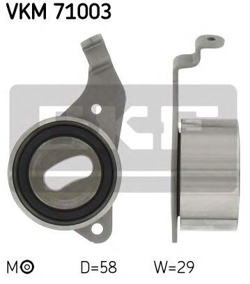 Ролик натяжной ремня грм SKF VKM71003