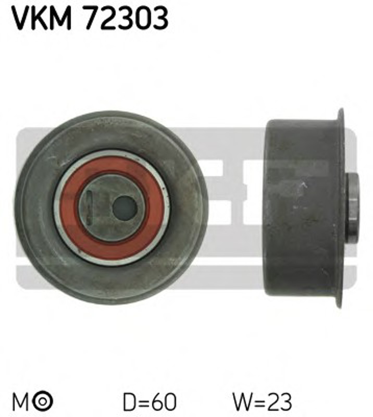 Ролик натяжной ремня грм SKF VKM72303
