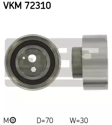 Натяжной ролик ременьа грм SKF VKM72310