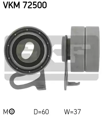 Натяжной ролик ременьа грм SKF VKM72500