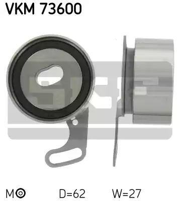 VKM73600 SKF Ролик натяжной ремня ГРМ