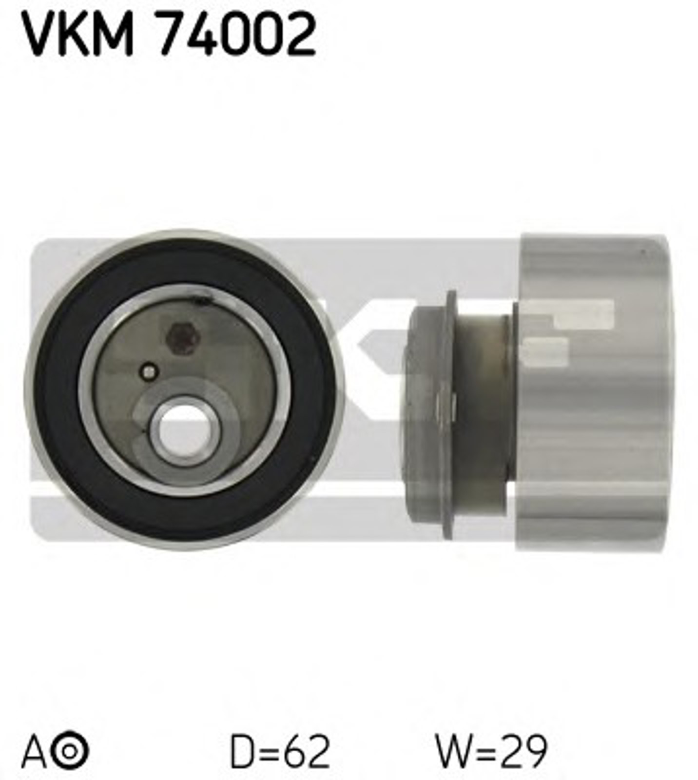 Ролик натяжной ремня грм SKF VKM74002