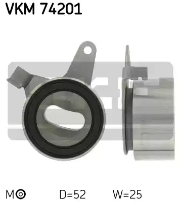 VKM74201 SKF Ролик натяжной ремня ГРМ