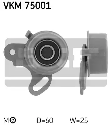 VKM75001 SKF Ролик натяжной ремня ГРМ