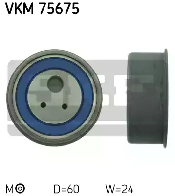 Ролик натяжной ремня ГРМ SKF VKM75675