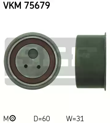 Ролик натяжной ремня грм SKF VKM75679