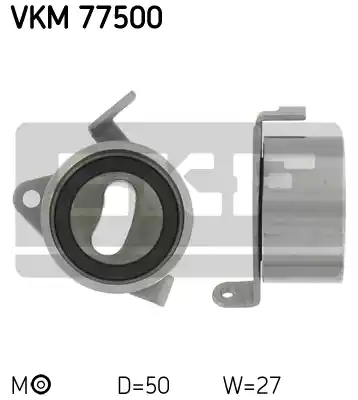 Ролик натяжной ремня грм SKF VKM77500