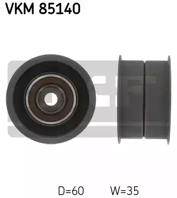 Ролик зубчатого ремня SKF VKM85140