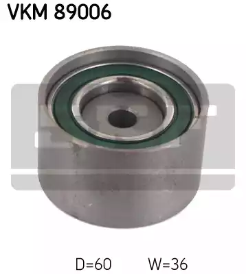Ролик зубчатого ремня SKF VKM89006