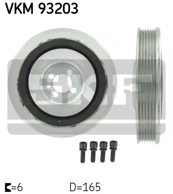 Шкив коленвала SKF VKM93203