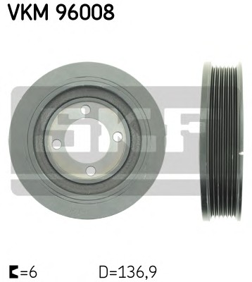 Шкив коленвала SKF VKM96008