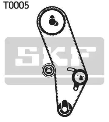 VKMA01000 SKF Комплект ремня ГРМ