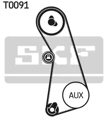 VKMA01001 SKF Комплект ГРМ