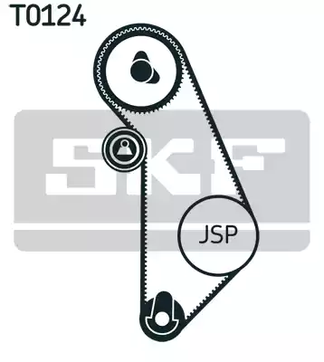 VKMA01006 SKF Комплект ремня ГРМ