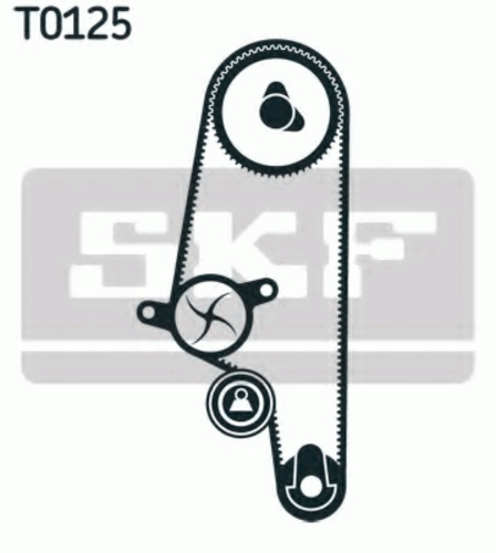 VKMA01106 SKF Комплект ГРМ