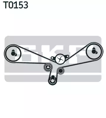 VKMA01202 SKF Комплект ГРМ