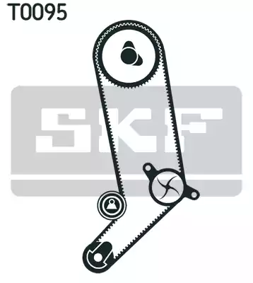 Комплект ремня грм SKF VKMA01265