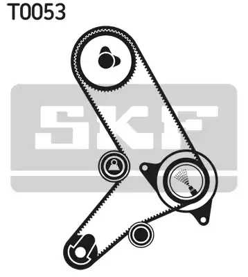 VKMA02154 SKF Комплект ремня ГРМ