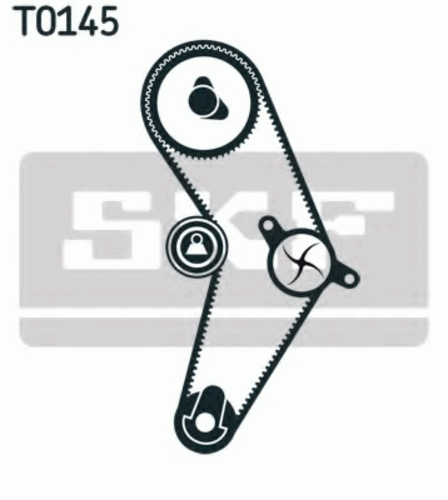 VKMA02204 SKF Комплект ГРМ