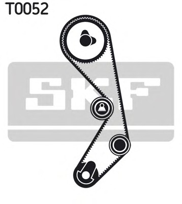 VKMA02410 SKF Комплект ремня ГРМ