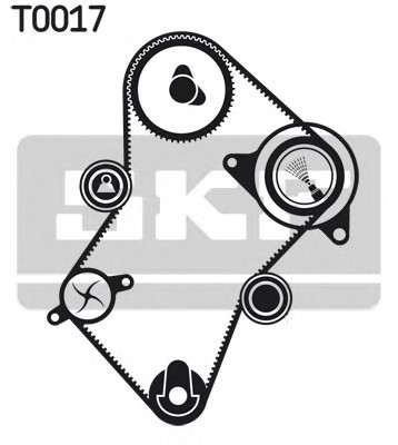 VKMA03240 SKF Комплект ГРМ