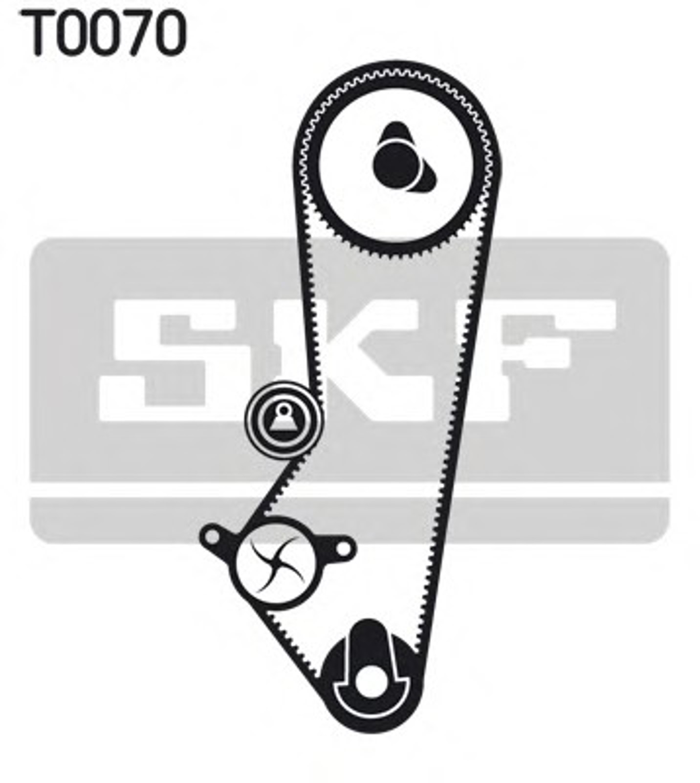 Комплект грм SKF VKMA04201