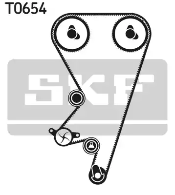 VKMA05202 SKF Комплект ремня ГРМ