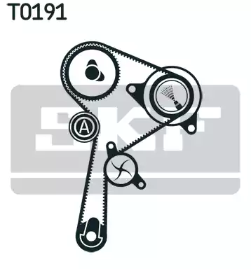 VKMA06134 SKF Комплект ГРМ