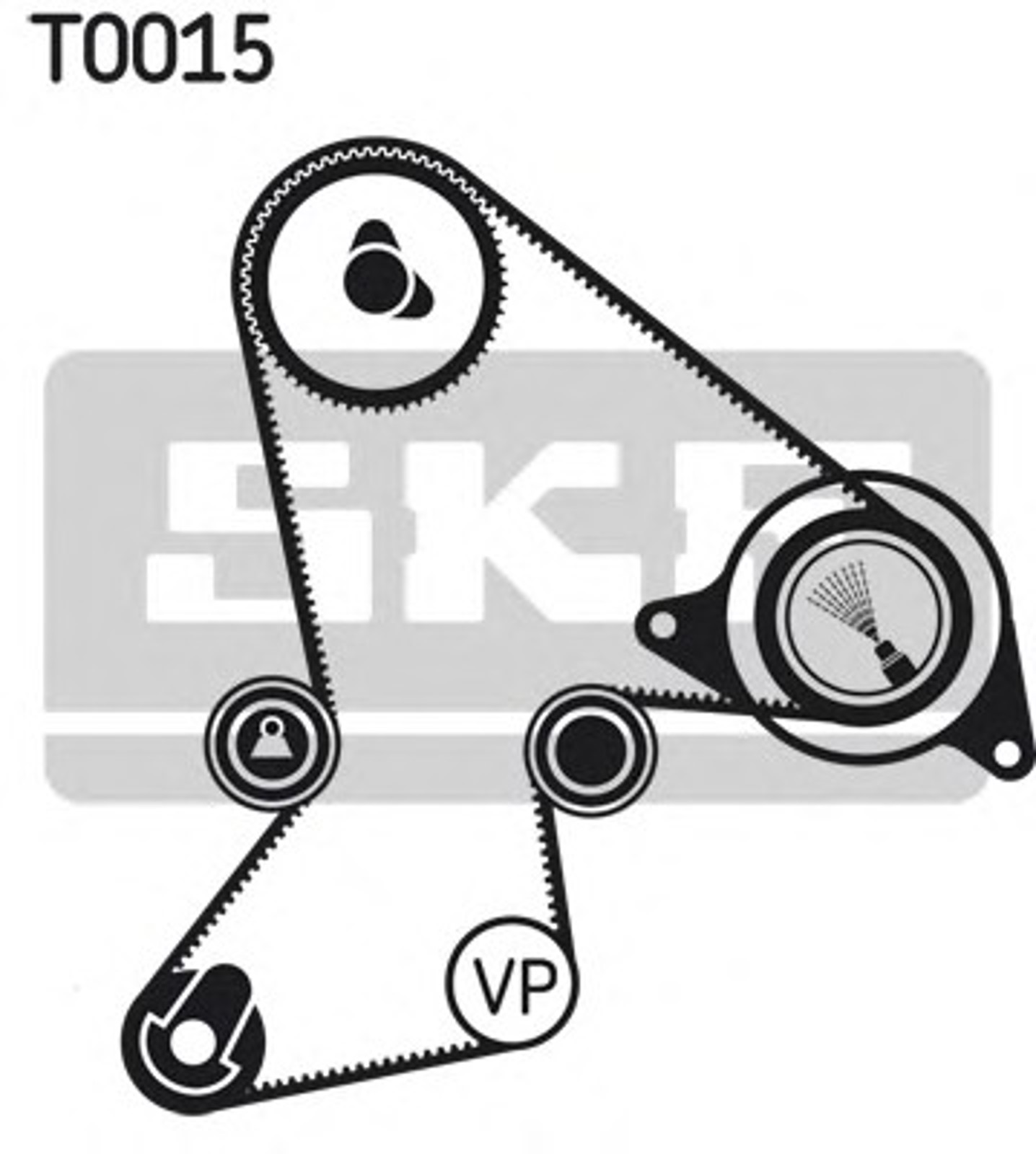 Комплект грм SKF VKMA06212