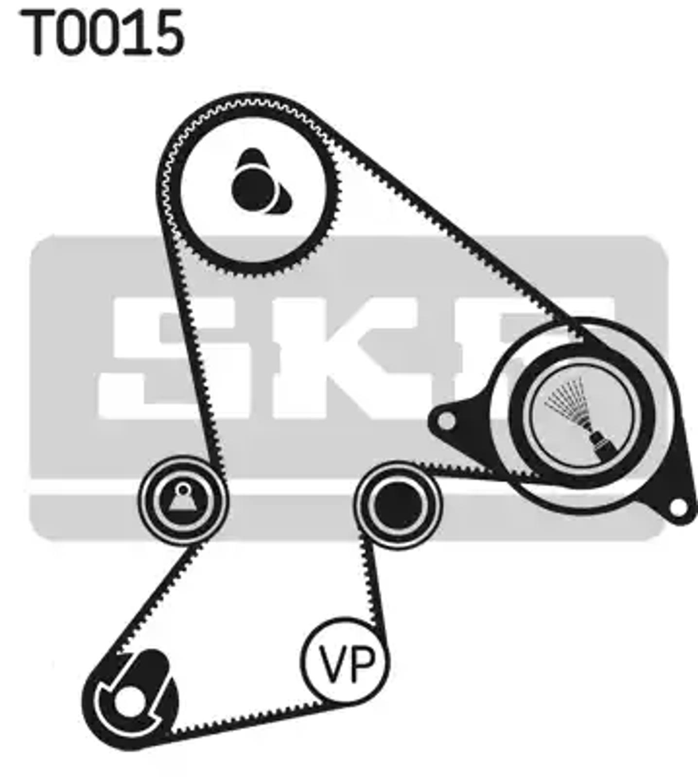 Комплект грм SKF VKMA06213