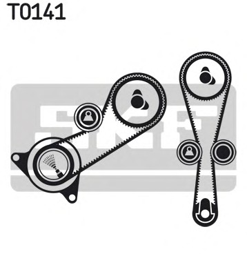 Комплект ремня ГРМ SKF VKMA07302