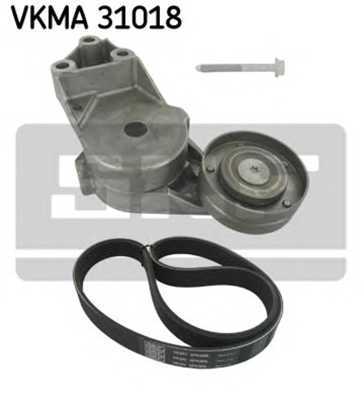 Ролик натяжной поликлинового ремня SKF VKMA31018