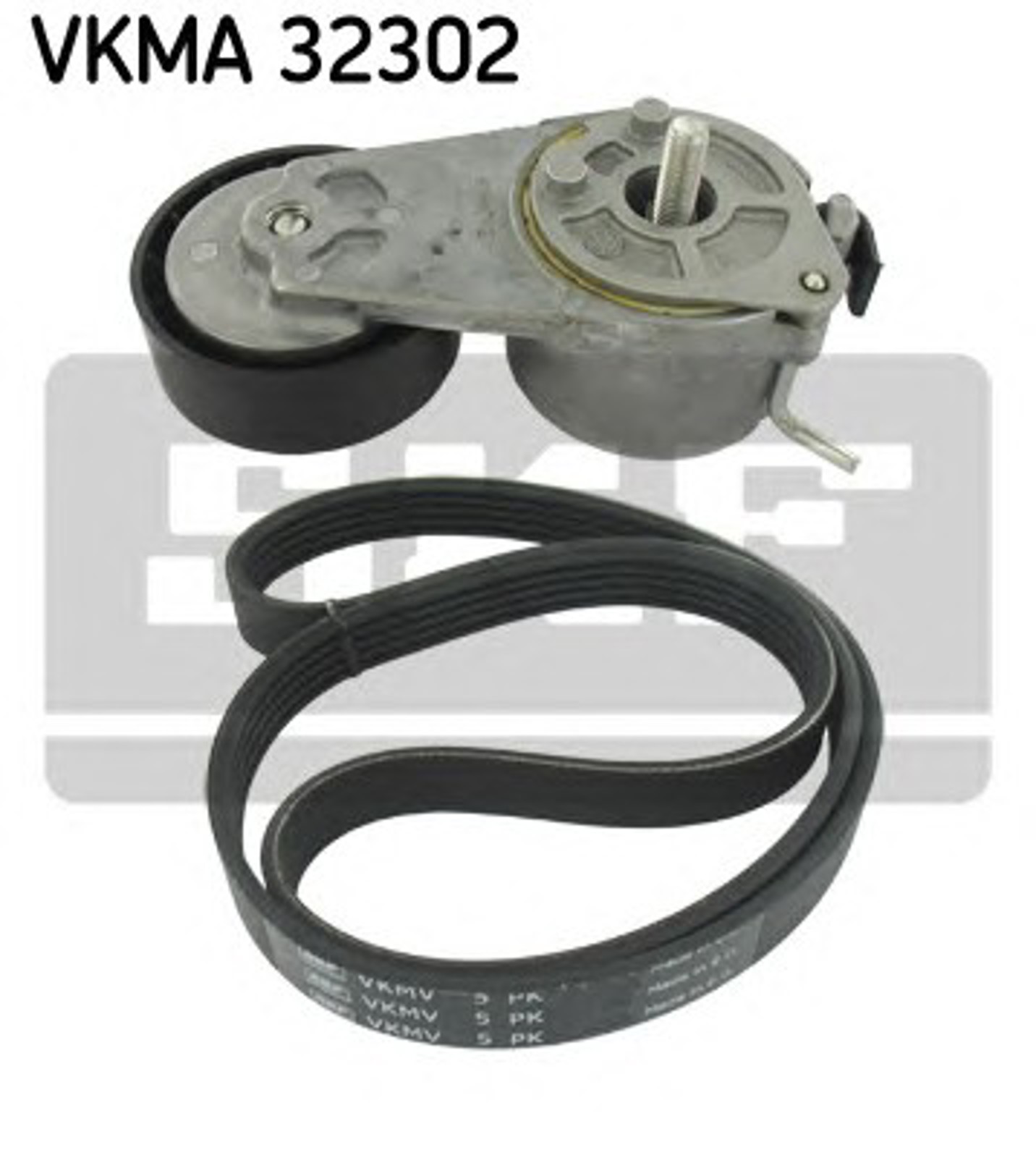 Комплект поликлинового ремня SKF VKMA32302