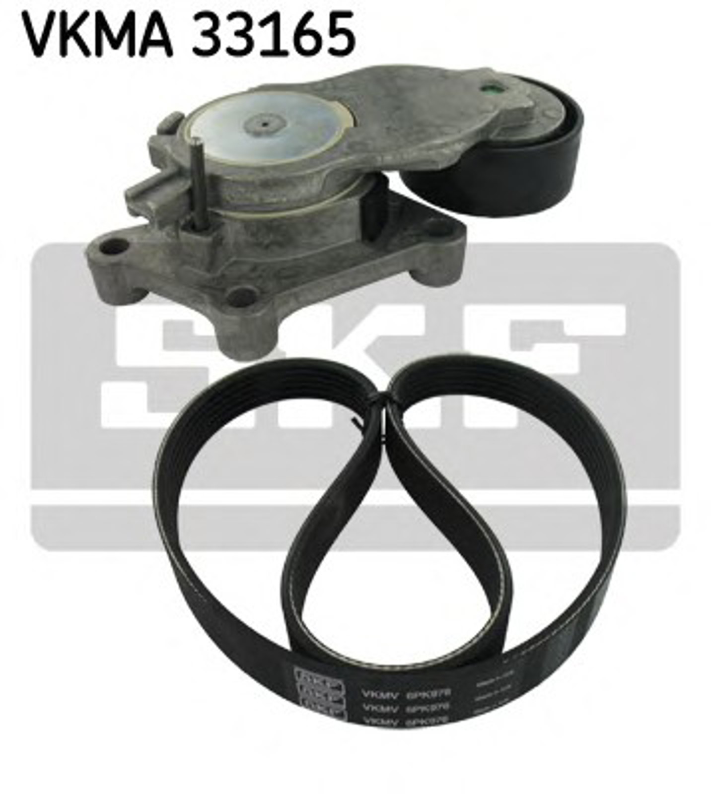 VKMA33165 SKF Комплект поликлинового ремня