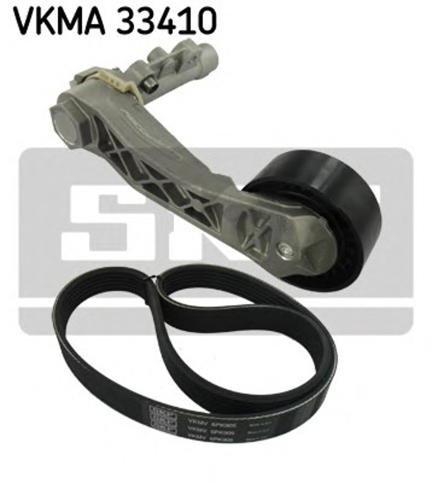 Комплект поликлинового ремня SKF VKMA33410